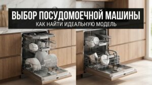 Современная посудомоечная машина Bosch для дома, удобство и эффективность.
